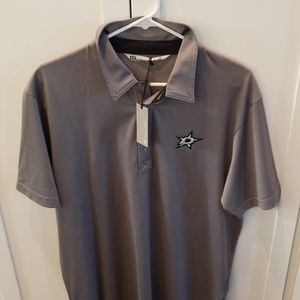 NWT - Travis Mathew Polo - Dallas Stars logo